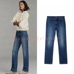 Jeans | Slim Straight | 7 for All Mankind Slimmy Straight | 10" Mid Rise | Sz 32